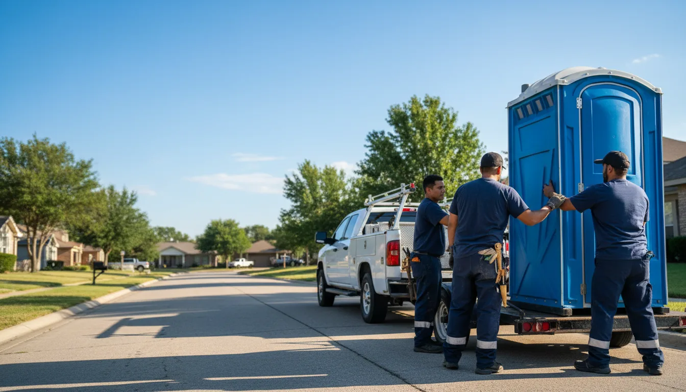 Portable Toilet Rental in Harrell, AR near me